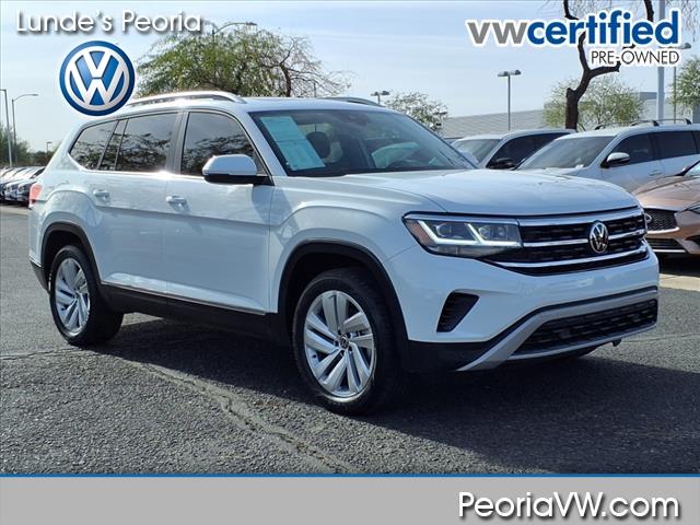 used 2021 Volkswagen Atlas car, priced at $30,998