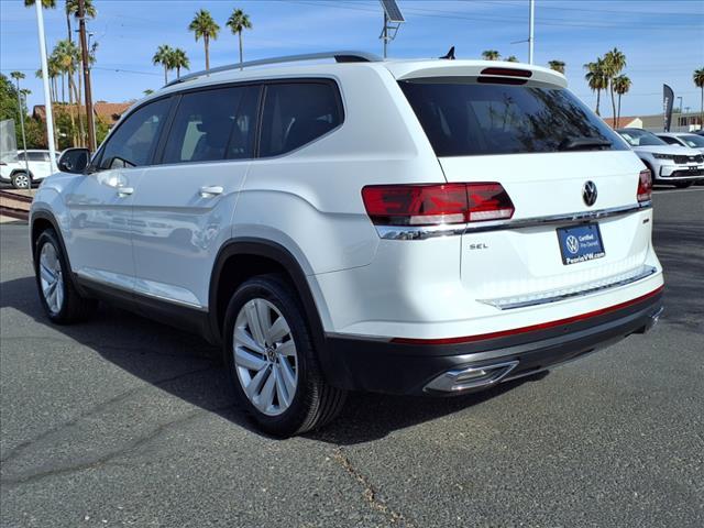 used 2021 Volkswagen Atlas car, priced at $30,998