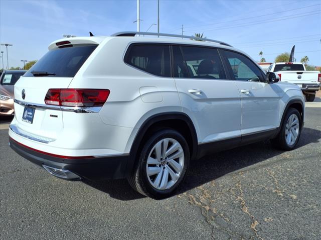 used 2021 Volkswagen Atlas car, priced at $30,998