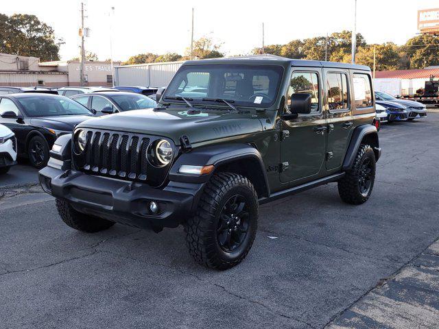 used 2020 Jeep Wrangler Unlimited car, priced at $25,986