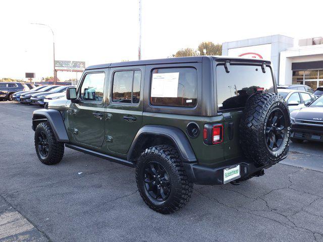 used 2020 Jeep Wrangler Unlimited car, priced at $25,986