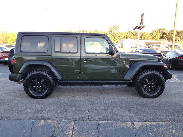 used 2020 Jeep Wrangler Unlimited car, priced at $25,986