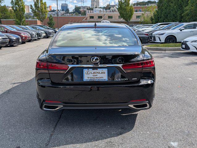 used 2024 Lexus LS 500 car, priced at $90,000