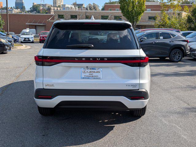 new 2026 Lexus TX 350 car, priced at $63,517