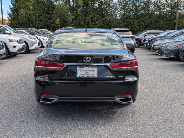 used 2018 Lexus LS 500 car, priced at $43,000