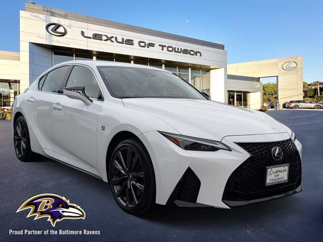 used 2024 Lexus IS 350 car, priced at $47,872