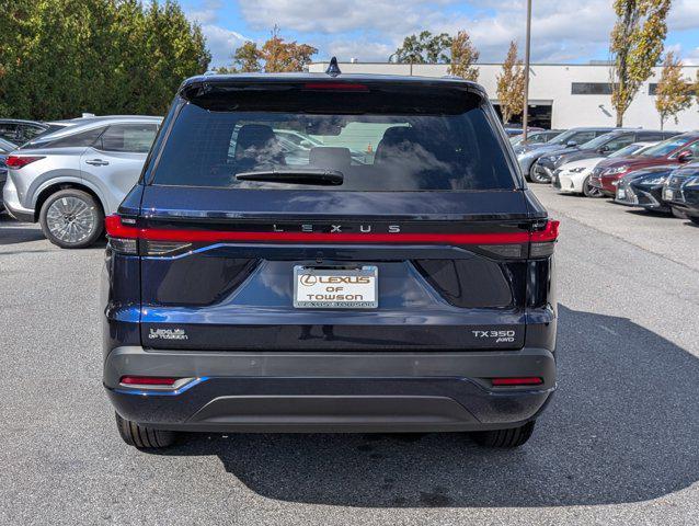 new 2026 Lexus TX 350 car, priced at $62,788