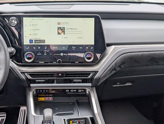 new 2025 Lexus TX 500h car, priced at $73,750