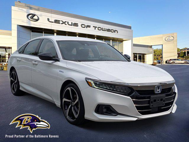 used 2022 Honda Accord Hybrid car, priced at $26,306
