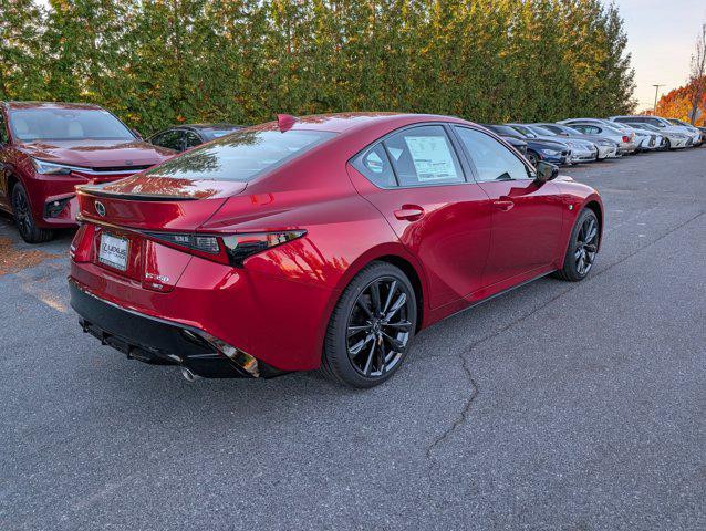 new 2025 Lexus IS 350 car, priced at $52,114