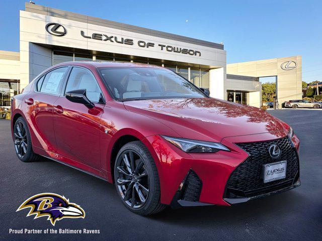 new 2025 Lexus IS 350 car, priced at $52,114