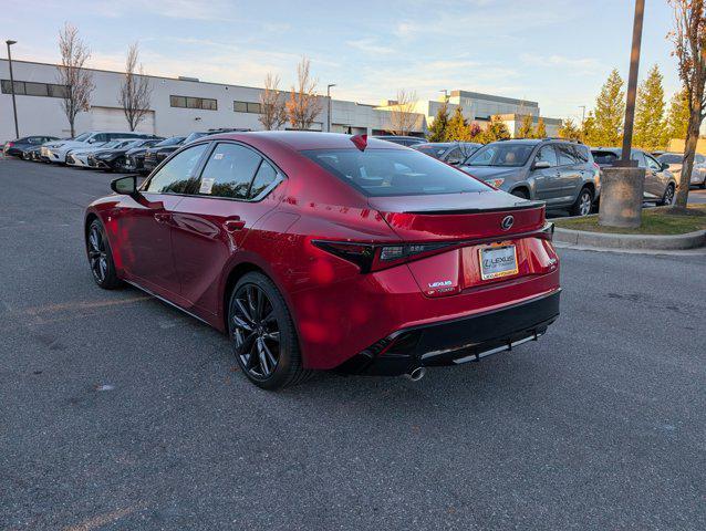 new 2025 Lexus IS 350 car, priced at $52,114
