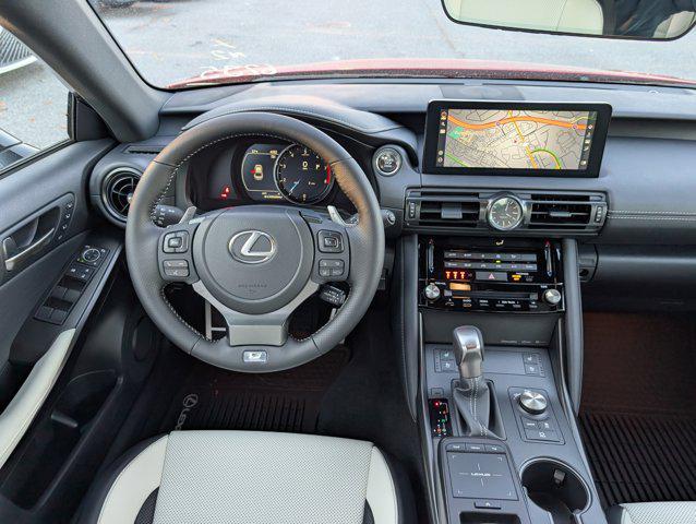 new 2025 Lexus IS 350 car, priced at $52,114