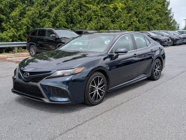 used 2021 Toyota Camry car, priced at $20,500
