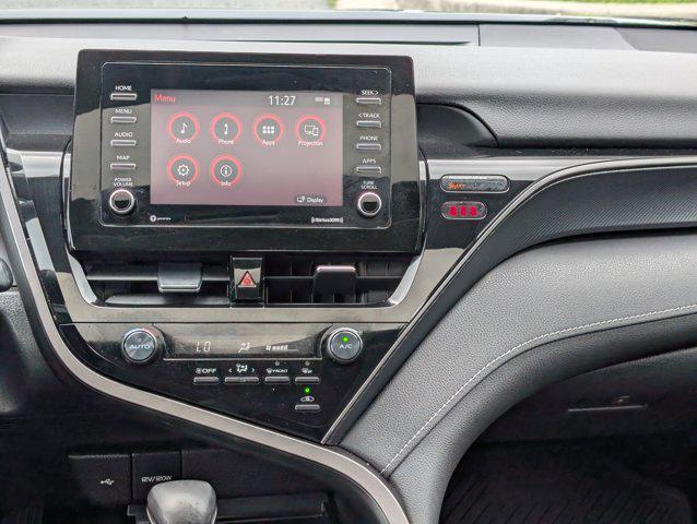 used 2021 Toyota Camry car, priced at $20,500