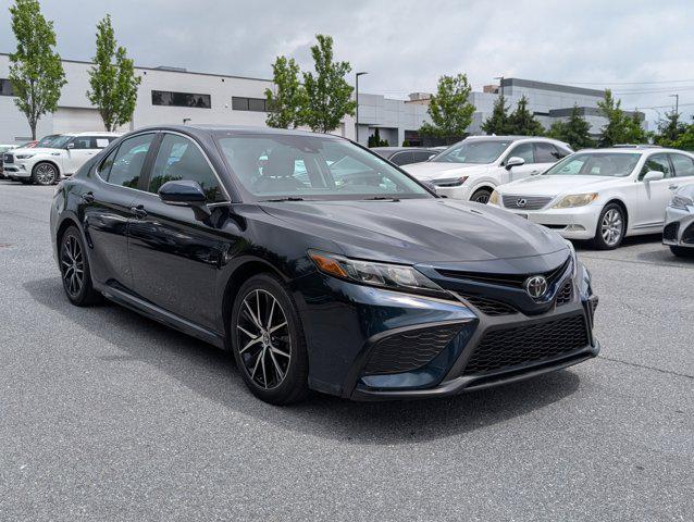 used 2021 Toyota Camry car, priced at $20,500
