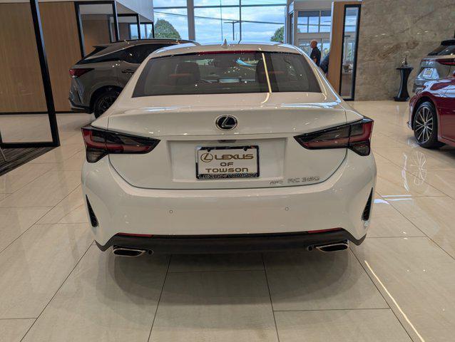 new 2025 Lexus RC 350 car, priced at $61,245