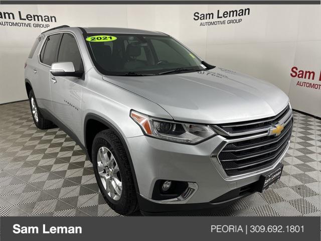 used 2021 Chevrolet Traverse car, priced at $23,995