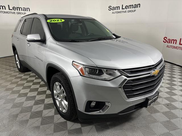 used 2021 Chevrolet Traverse car, priced at $23,995