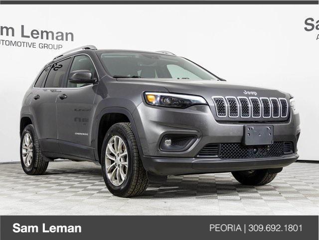 used 2021 Jeep Cherokee car, priced at $22,250