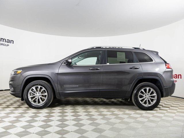 used 2021 Jeep Cherokee car, priced at $22,250