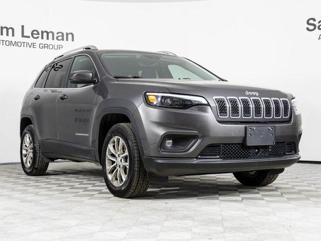 used 2021 Jeep Cherokee car, priced at $22,250