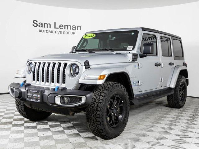 used 2023 Jeep Wrangler 4xe car, priced at $33,995