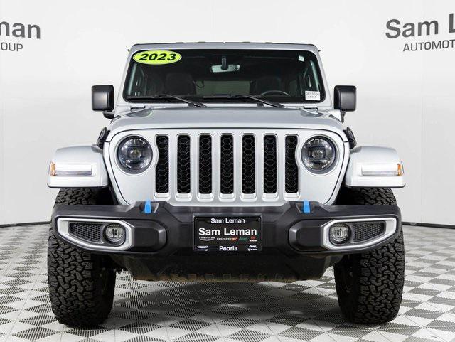 used 2023 Jeep Wrangler 4xe car, priced at $33,995