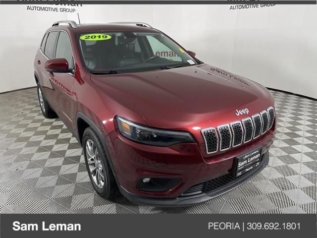 used 2019 Jeep Cherokee car, priced at $19,150