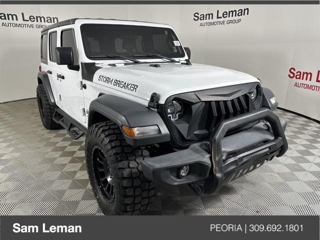 used 2018 Jeep Wrangler Unlimited car, priced at $24,775