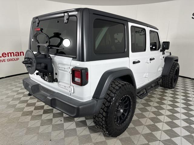 used 2018 Jeep Wrangler Unlimited car, priced at $24,775