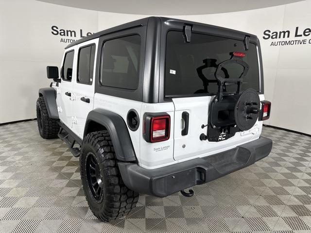 used 2018 Jeep Wrangler Unlimited car, priced at $24,775