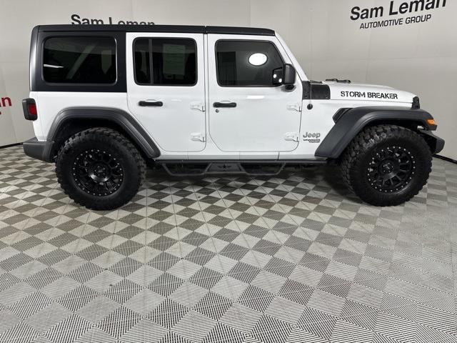 used 2018 Jeep Wrangler Unlimited car, priced at $24,775