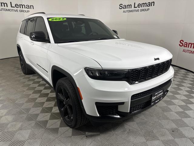 used 2022 Jeep Grand Cherokee L car, priced at $33,295