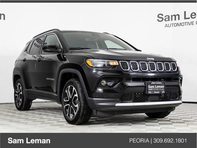 used 2024 Jeep Compass car, priced at $25,900