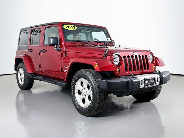 used 2013 Jeep Wrangler Unlimited car, priced at $17,995