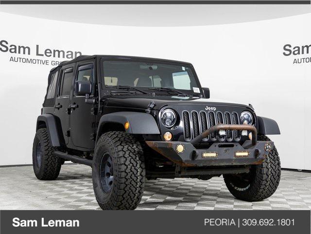 used 2015 Jeep Wrangler Unlimited car, priced at $24,990