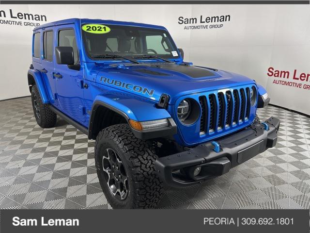 used 2021 Jeep Wrangler Unlimited car, priced at $30,990