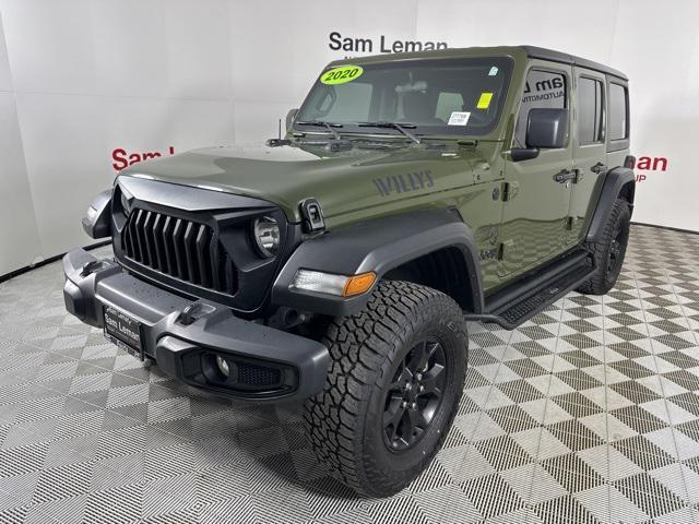 used 2020 Jeep Wrangler Unlimited car, priced at $30,995