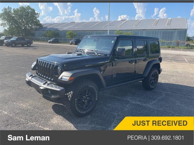 used 2022 Jeep Wrangler car, priced at $35,995