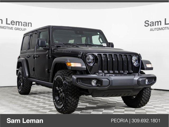 used 2022 Jeep Wrangler car, priced at $35,900