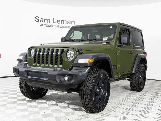 used 2022 Jeep Wrangler car, priced at $25,990