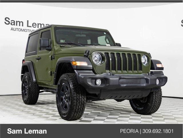 used 2022 Jeep Wrangler car, priced at $25,990