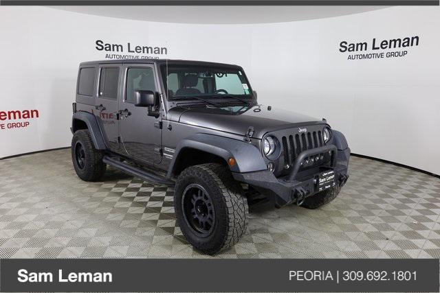 used 2016 Jeep Wrangler Unlimited car, priced at $20,795