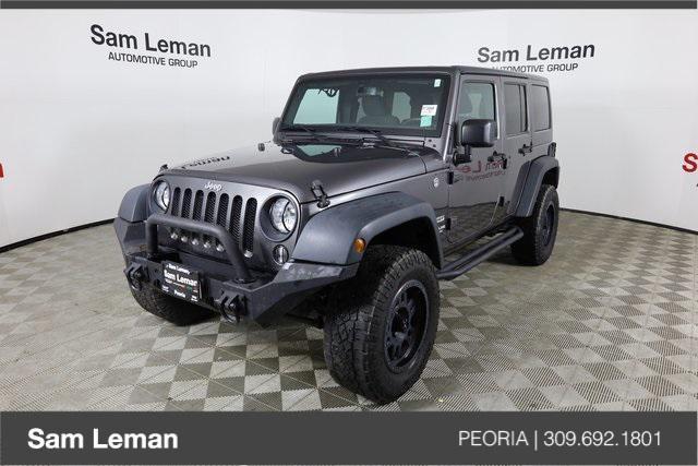 used 2016 Jeep Wrangler Unlimited car, priced at $19,900