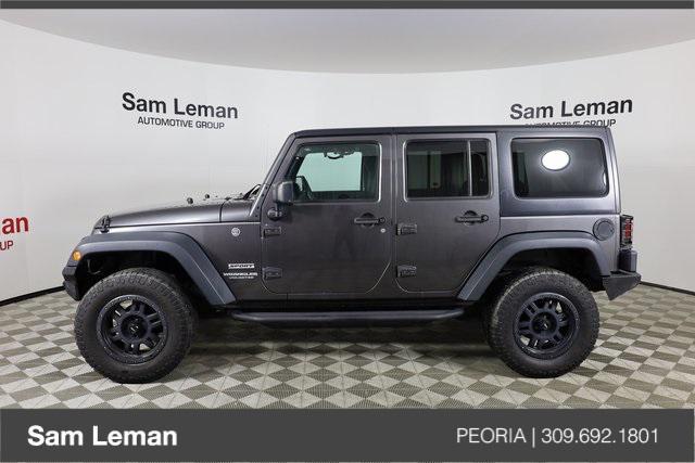 used 2016 Jeep Wrangler Unlimited car, priced at $19,900