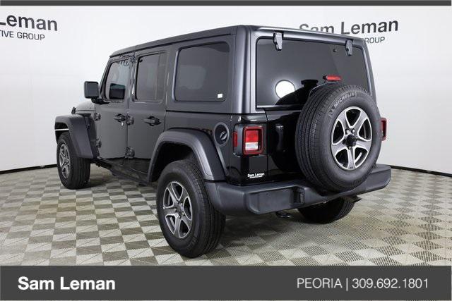 used 2022 Jeep Wrangler Unlimited car, priced at $30,995