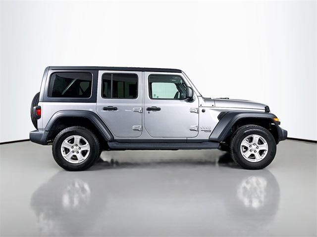 used 2020 Jeep Wrangler Unlimited car, priced at $25,700