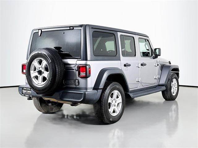 used 2020 Jeep Wrangler Unlimited car, priced at $25,700