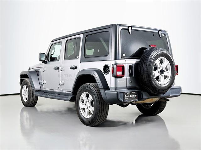 used 2020 Jeep Wrangler Unlimited car, priced at $25,700